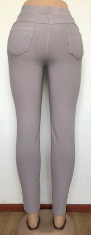 Comfortbroek/Legging - Damesbroek - Hoge taille - Shallow Ash - Stretch – XL/XXL
