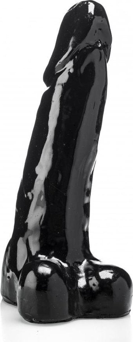 XXLTOYS - Samuel - Large Dildo - Inbrenglengte 23 X 7.5 cm - Black - Uniek Design Realistische Dildo – Stevige Dildo – voor Diehards only - Made in Europe