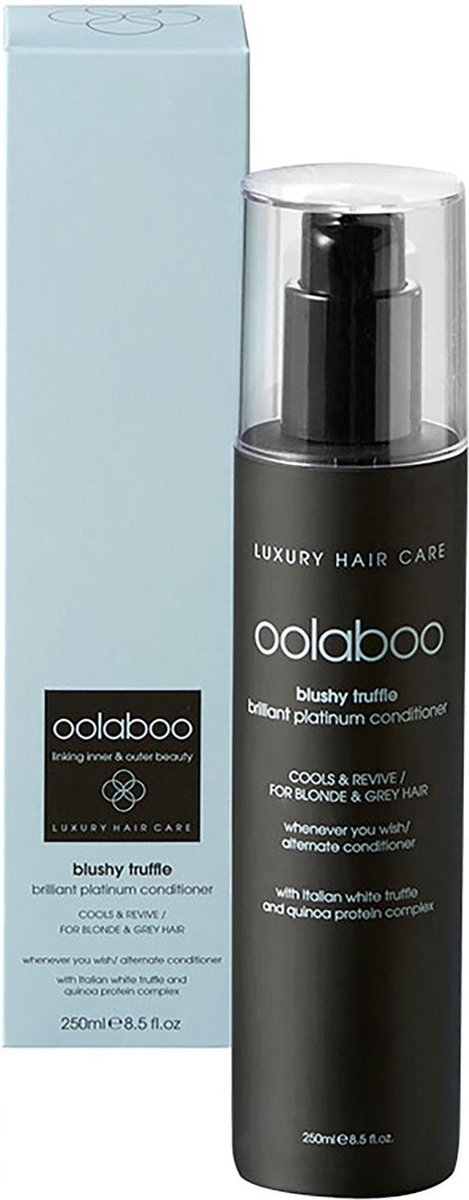 Oolaboo Blushy Truffle Brilliant Platinum Conditioner  250ml