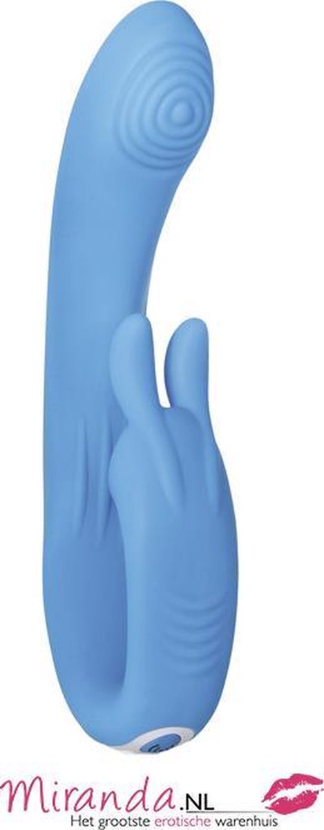 Evolved Sea Breeze Bunny Vibrator Blauw