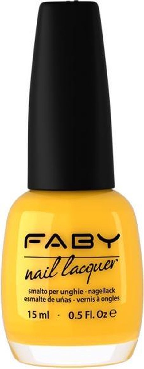 Faby Nagellak Manipura Dames 15 Ml Vegan Geel
