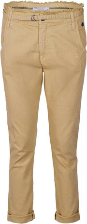 Summum Straw Pantalon Khaki  dames maat 36