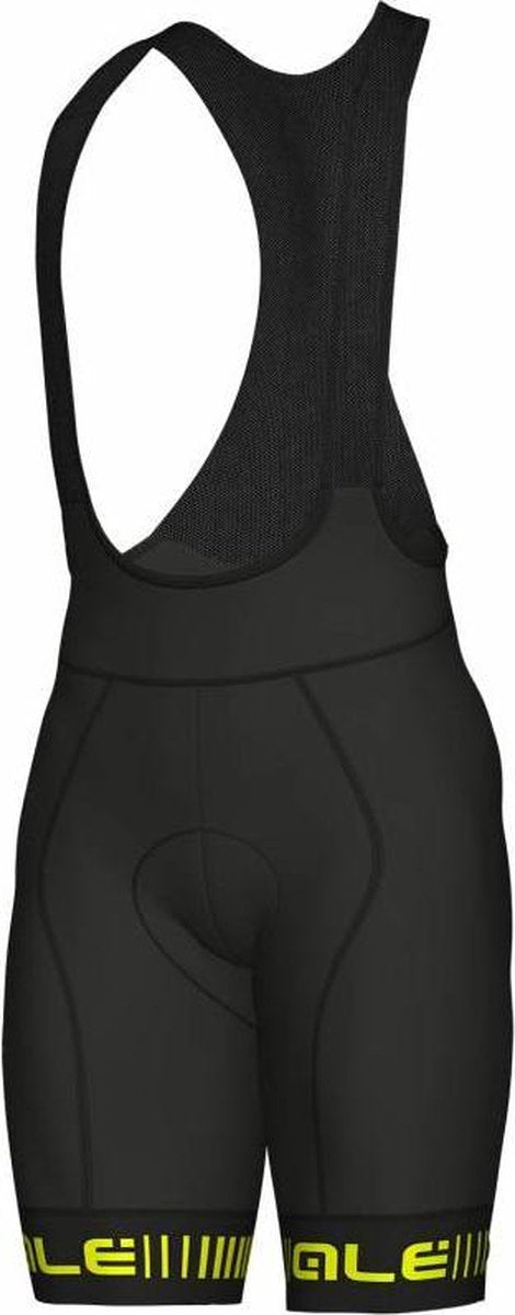 Korte broek Graphics PRR Strada - Zwart-Fluo Geel - L
