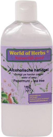 Dierendrogist Desinfecterende Handgel Pepermunt / Tea Tree 250 ML