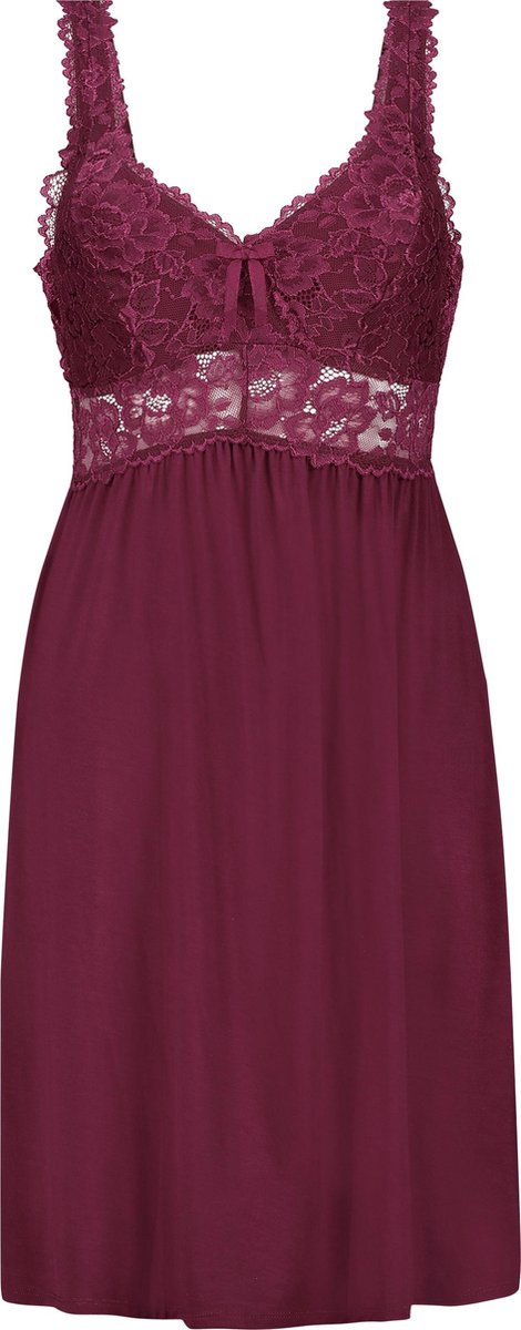 Hunkemöller Slipdress Modal lace - Maat S