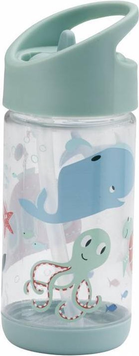 Drinkfles Flip & Sip Ocean | SugarBooger