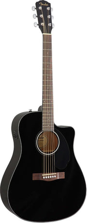 Fender CD-60SCE Black westerngitaar
