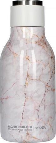 Asobu - Waterfles Marmer - 460ml
