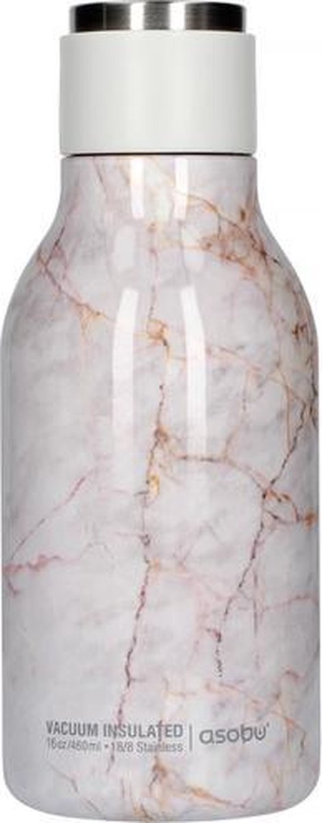 Asobu - Waterfles Marmer - 460ml