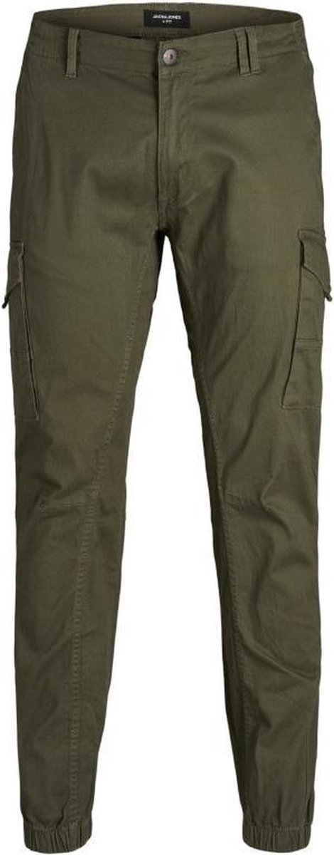 JACK&JONES PLUS SIZE JJIPAUL JJFLAKE AKM542 OLIVE N. PS Heren Broek - Maat W42 x L34
