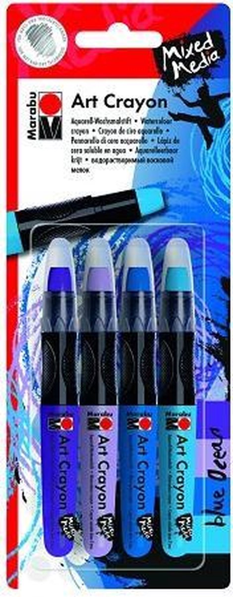 Art crayon - Set blueocean 4x