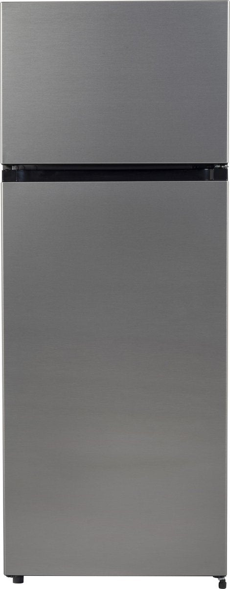 Everglades EVTD3013 Dubbeldeurs koelkast inox look