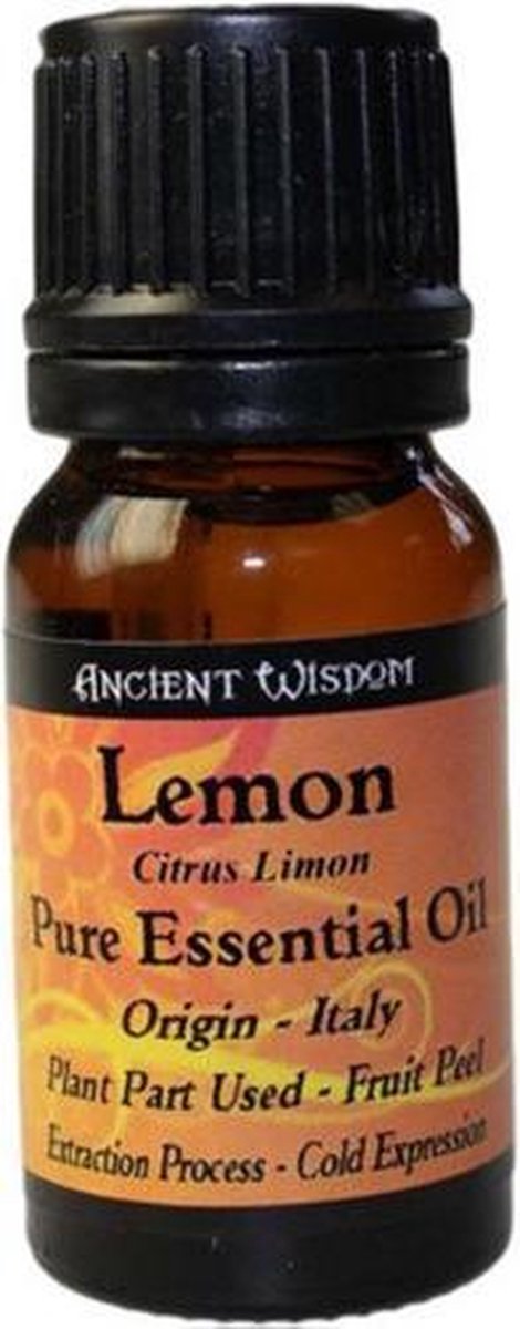 Etherische olie Citroen - Essentiële olie - 10ml - 100% natuurlijk