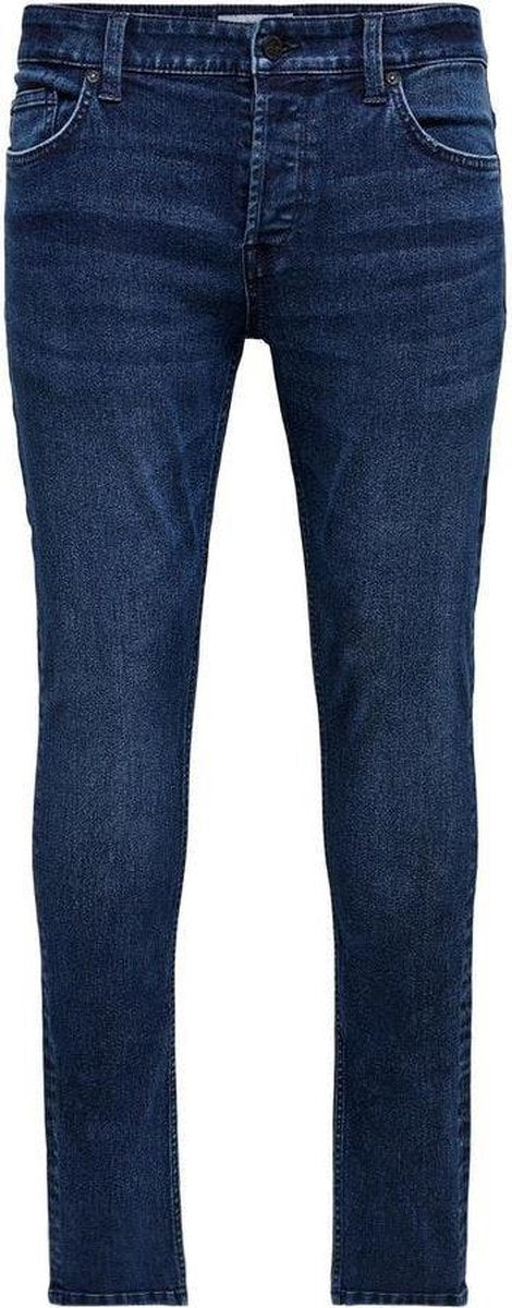 ONLY & SONS ONSLOOM LIFE SLIM D BLUE PK 9620 Heren Jeans - Maat W36 x L34
