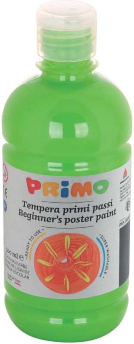 Primo Plakkaatverf Tempera 500 Ml Lichtgroen