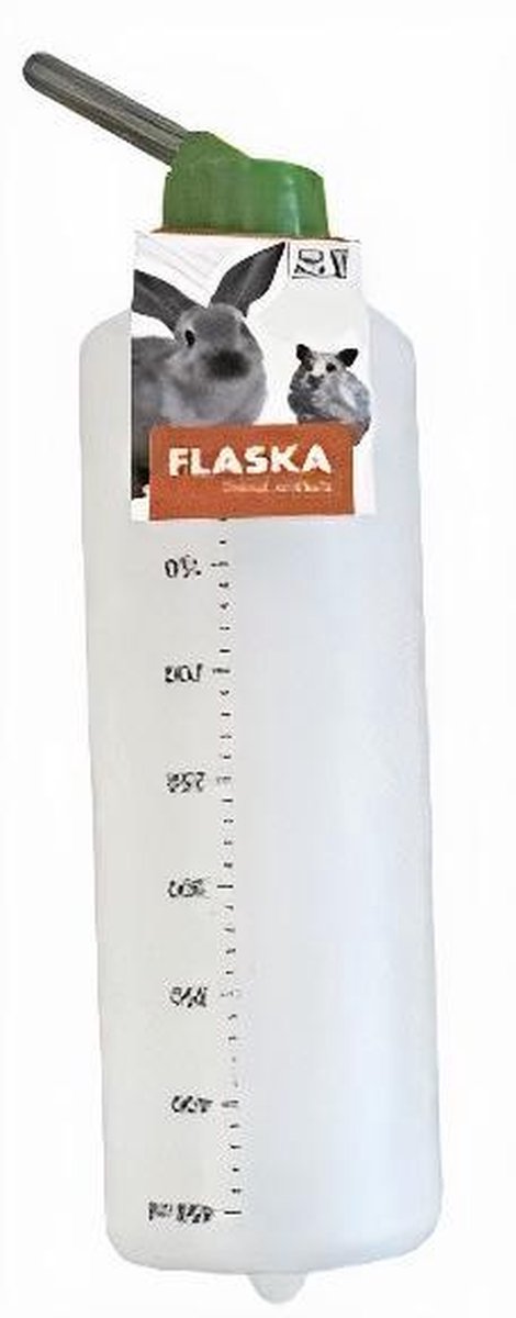 M-pets Kooifles Flaska Knaagdier 450 Ml Rvs Groen