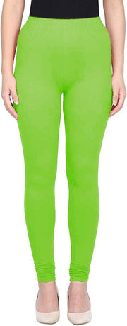 Premium Dames Legging Katoen | Basic Legging | Groen - M