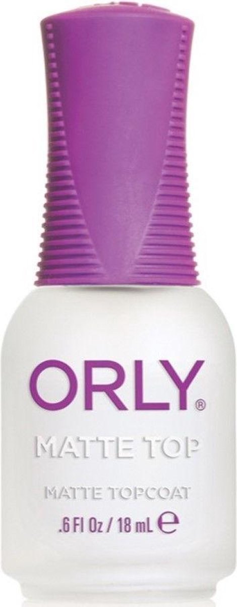 Orly Topcoat Matte Top Transparant