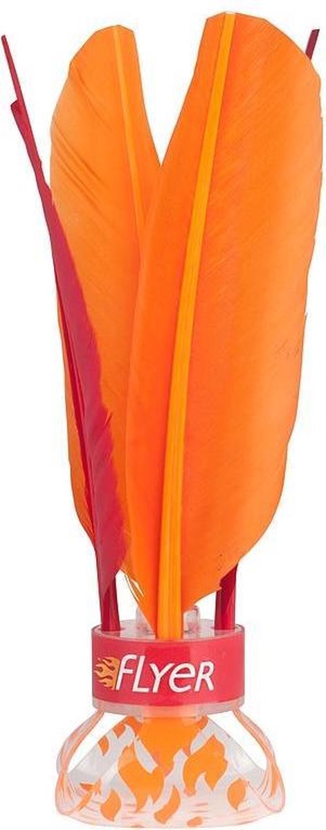 Waboba Buitenspel Shuttle Flyer Led Rubber Oranje/rood