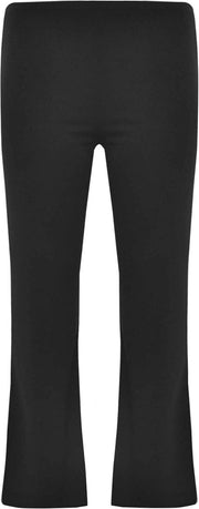 Yoek | Grote maten - dames broek bootcut-zwart