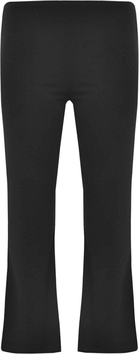 Yoek | Grote maten - dames broek bootcut-zwart