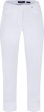 Robell - Model Bella 09 - 7/8 Bengaline Stretch - Wit - EU42