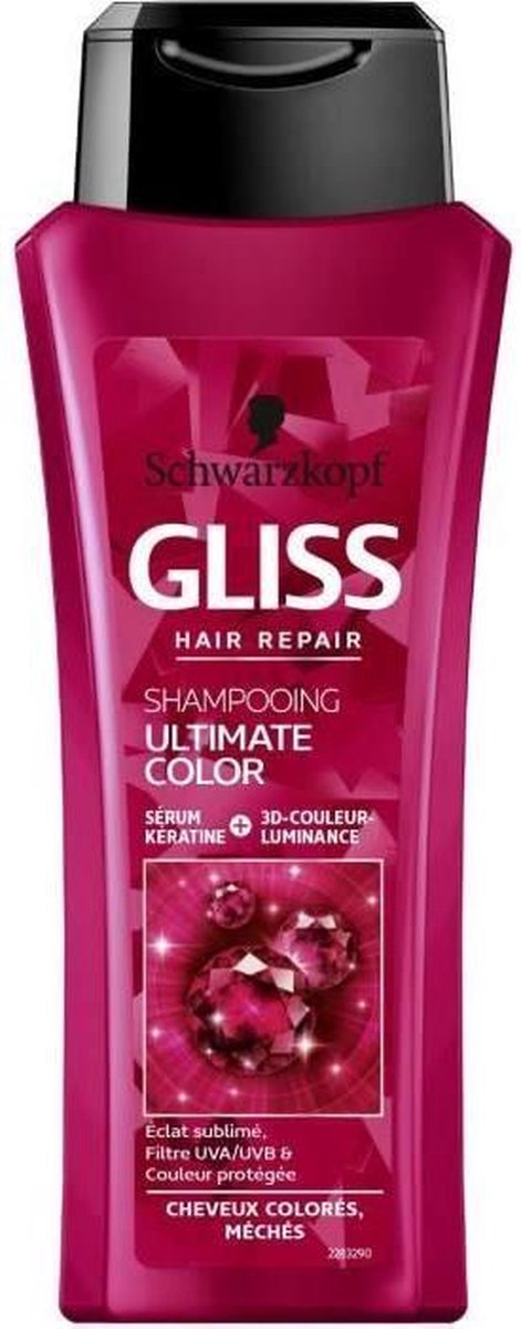 GLISS SCHWARZKOPF Shampoos - Kleur en glans - Fles van 250 ml