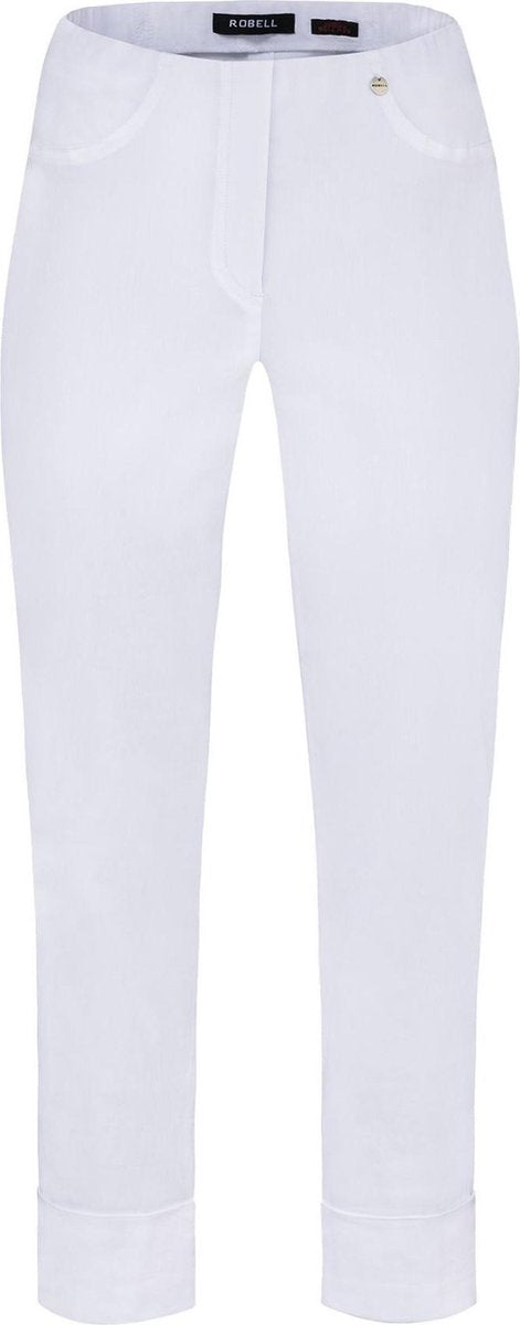 Robell - Model Bella 09 - 7/8 Bengaline Stretch - Wit - EU50