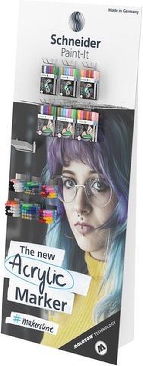 Acryl Marker Schneider - Paint-it pakket tbv display