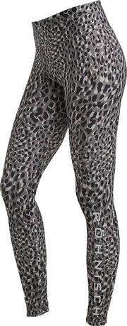 Rohnisch Flattering Printed Tights Dames Sportlegging - Greige Spot - Maat XS