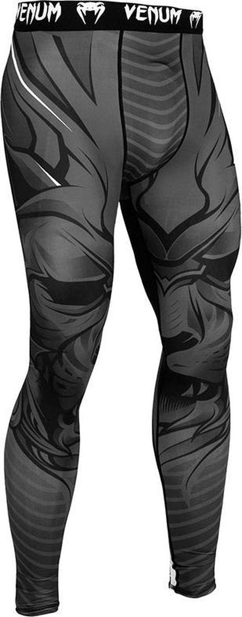 Venum Bloody Roar Spats - Black White - Zwart - XL