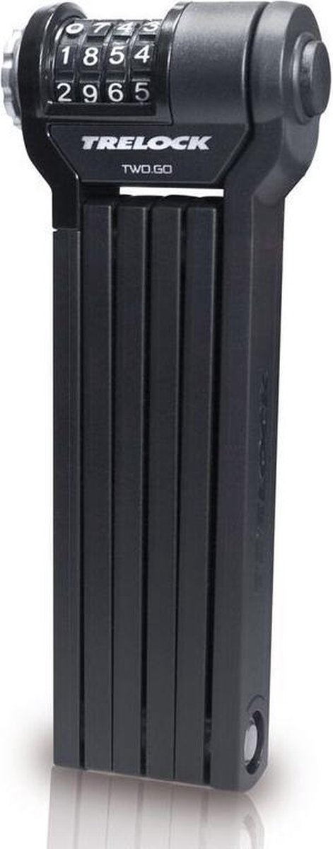 Vouwslot Trelock FS 360/85 Code - Zwart