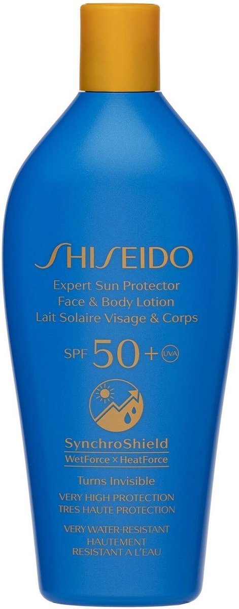 Shiseido Expert Sun Protector Face and Body Lotion SPF 50 + - 300 ml - gezicht en lichaam zonbescherming