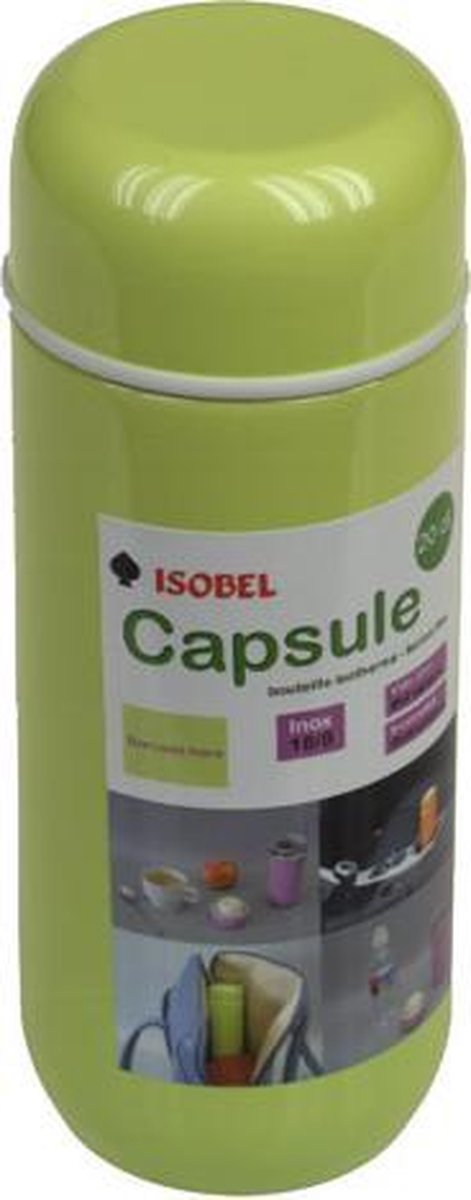 ISOBEL - Isoleerfles licht en compact 20cl 4 kleuren - CAPSULE