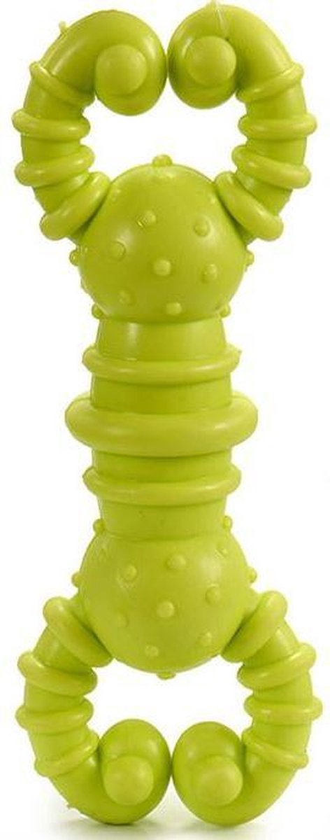 Mascow Hondenbot Knot 12 X 4 X 2 Cm Rubber Geel