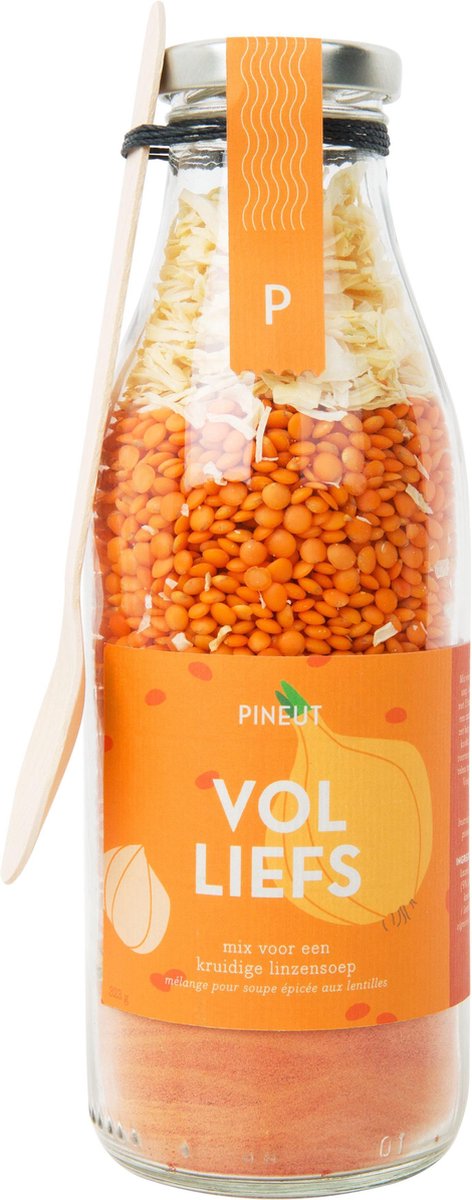 Pineut Vol Liefs | Linzensoep