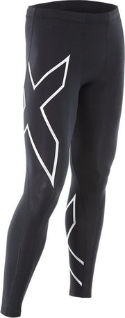 2xu Compressietight Core Heren Nylon/lycra Zwart/zilver Maat S