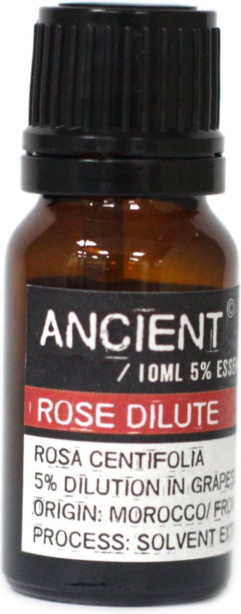 Roos - 10 ml - Etherische olie - puur natuur - EU gecertificeerd - Lekker Slapen - Stress - Overgang
