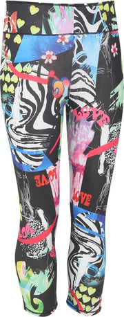 Sportlegging met hippieprint