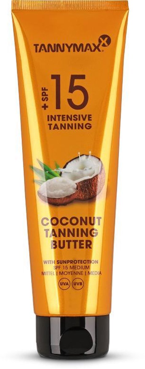 TANNYMAXX COCONUT BUTTER Tanning Lotion SPF 15