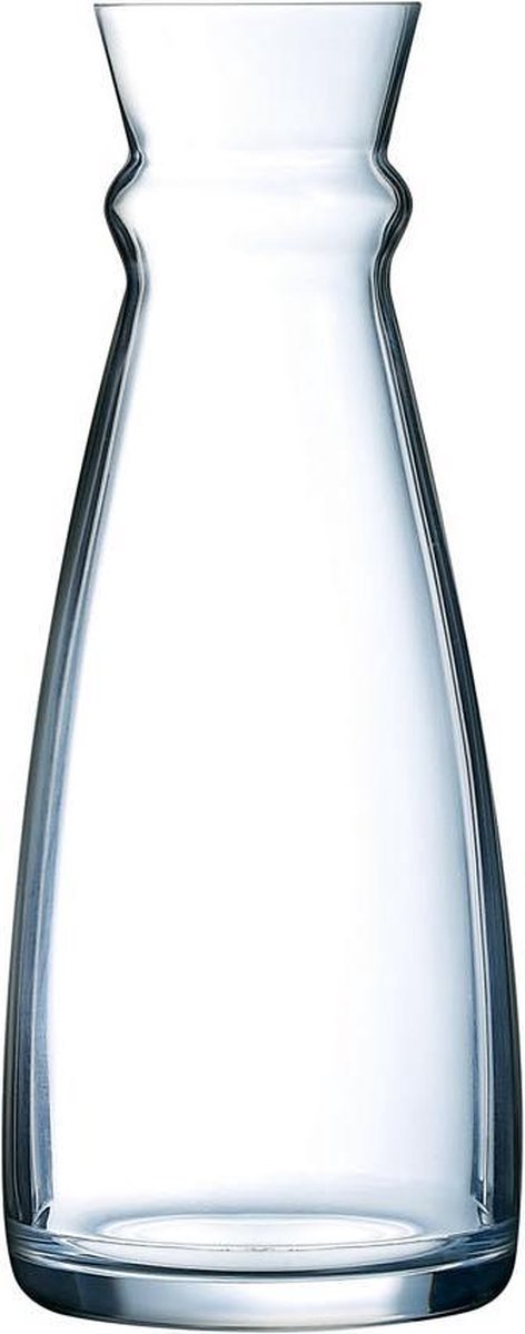 Fluid Karaf - Waterkan - Wijnkan - Schenkkan - Water Karaf - 1l - Met stop