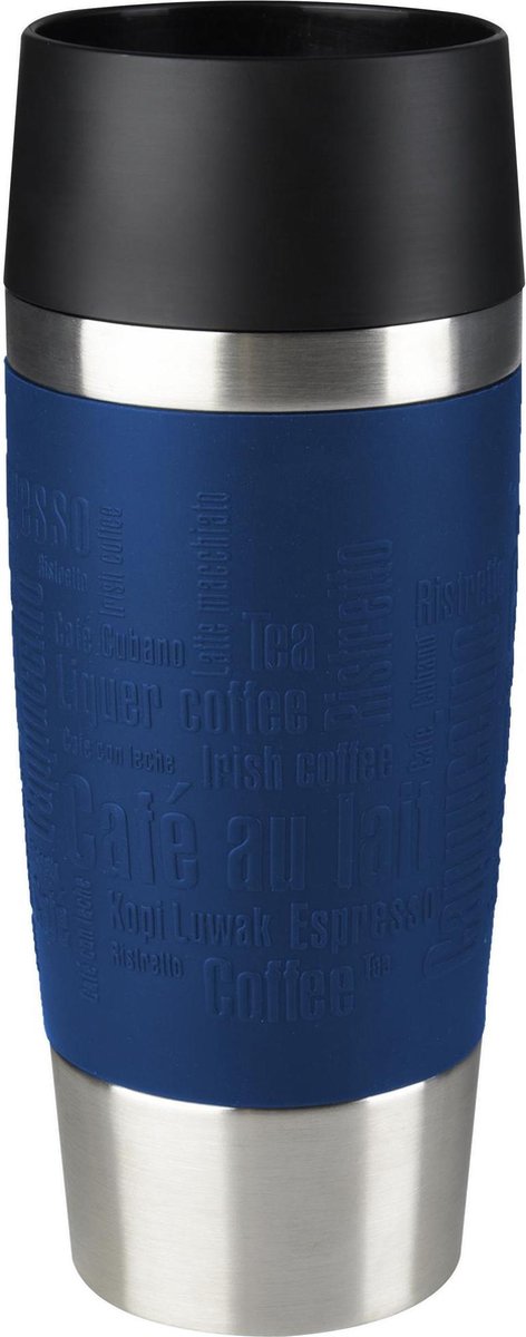 Tefal Travel Mug Thermobeker  - 360 ml - RVS/Donkerblauw