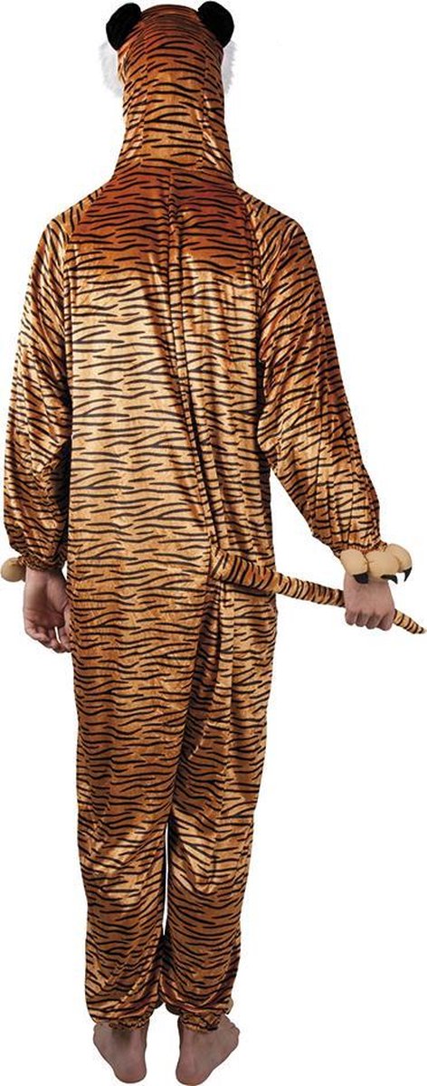 Tienerkostuum Tijger pluche (max. 1.65 m)