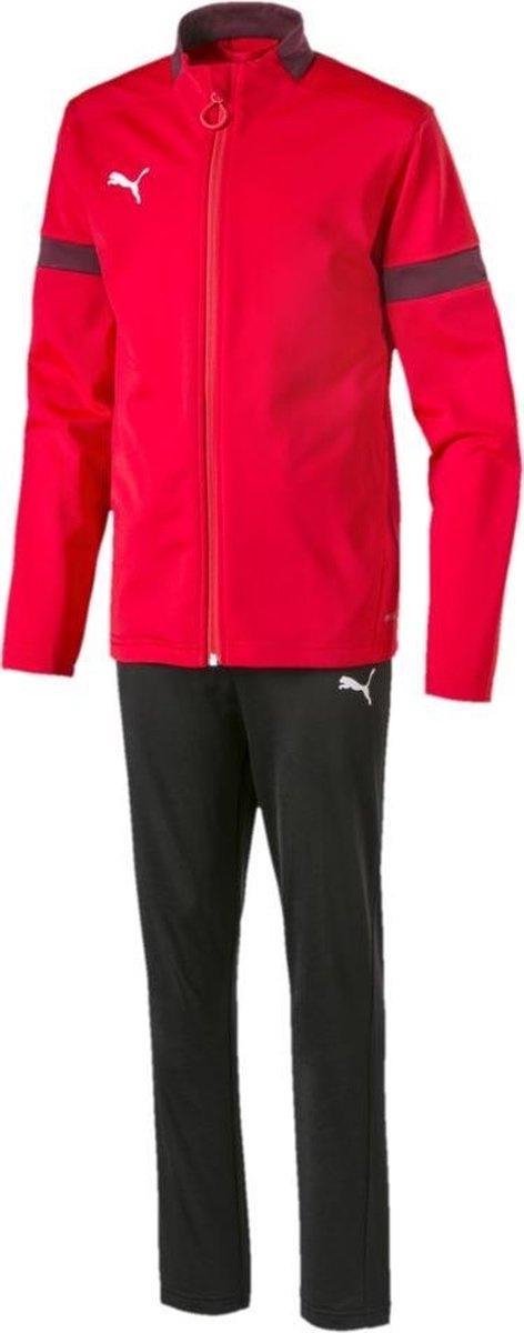 Puma Trainingspak Ftblplay Heren Polyester Rood/zwart Mt Xs