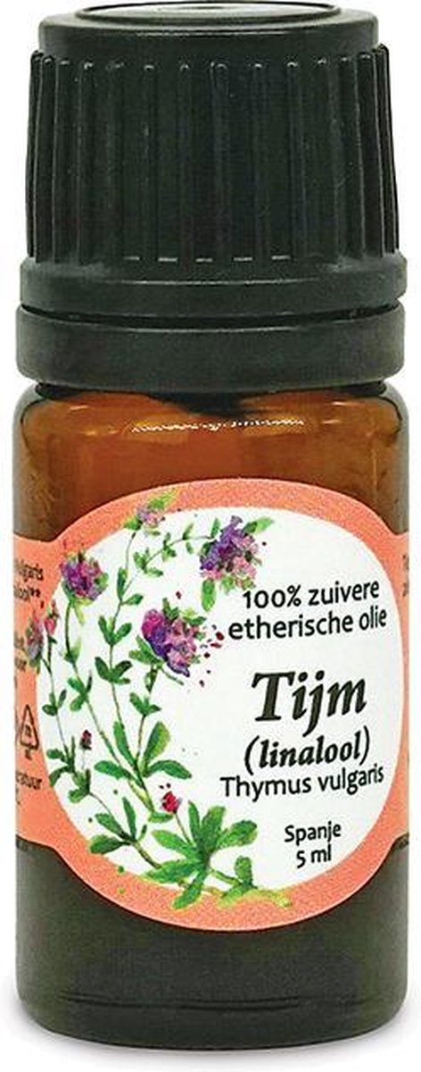 100% zuivere etherische olie Tijm (linalool) 5 ml