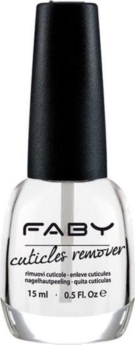 Faby Nagelriemverwijderaar Dames 15 Ml Transparant
