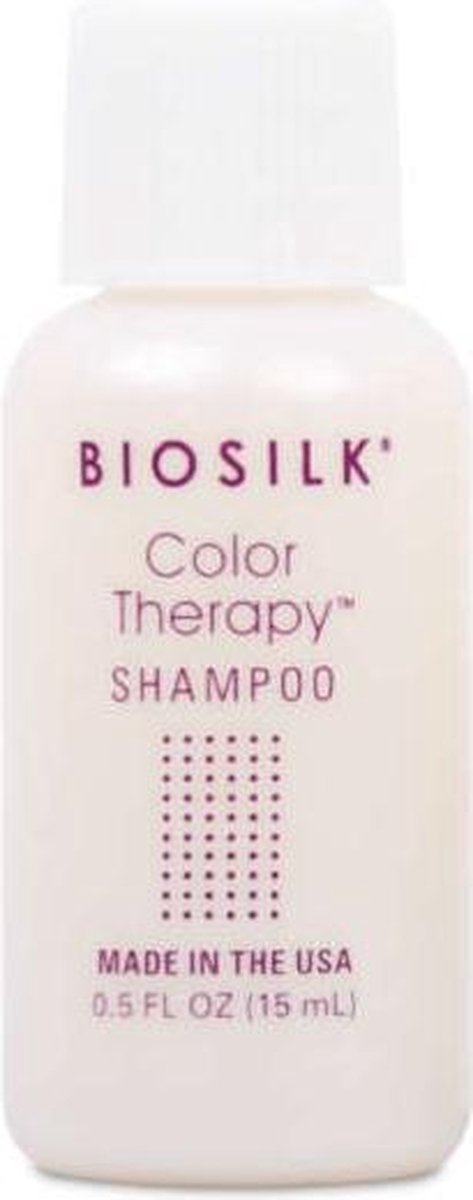 BioSilk Color Therapy Cool Blonde Shampoo-15 ml - Normale shampoo vrouwen - Voor Alle haartypes