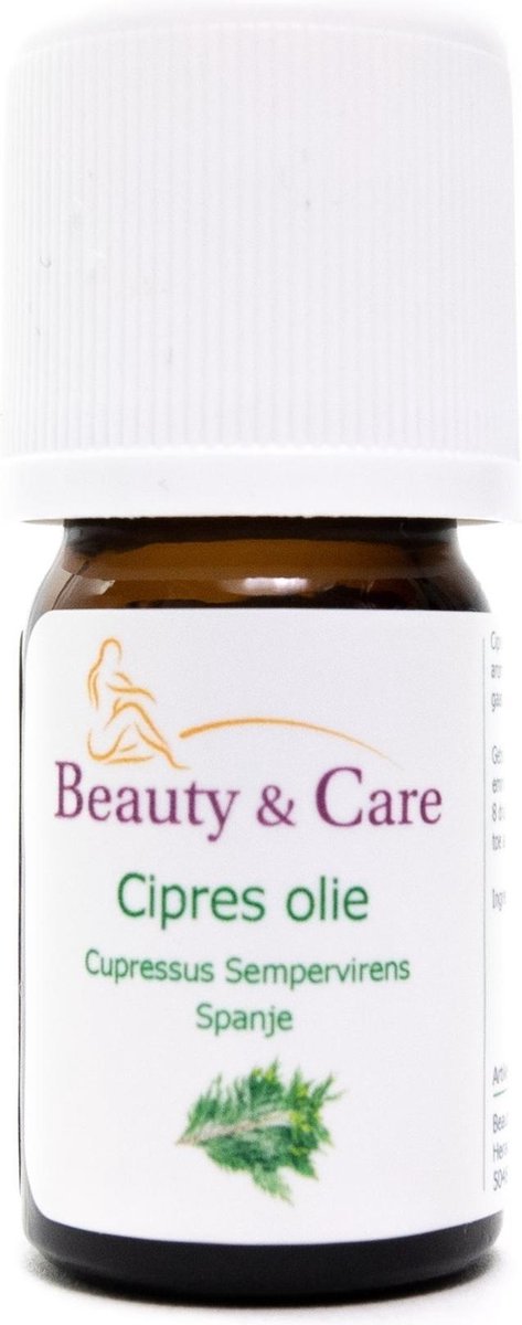 Beauty & Care - Cipres olie - 5 ml - Etherische olie