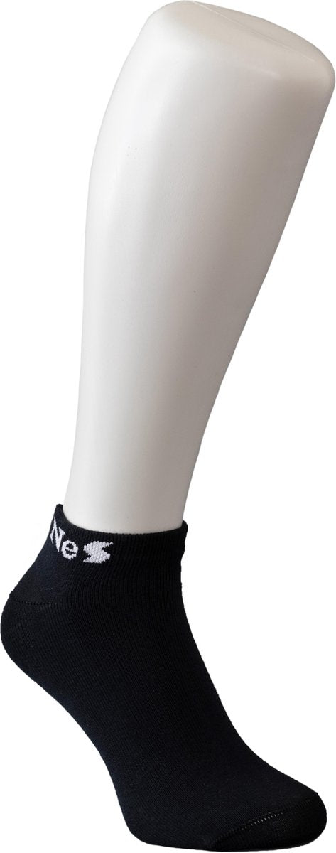NeS 3 Pack Enkelkousen Zwart- Sportsokken- Casualkousen  - Maat 39-42