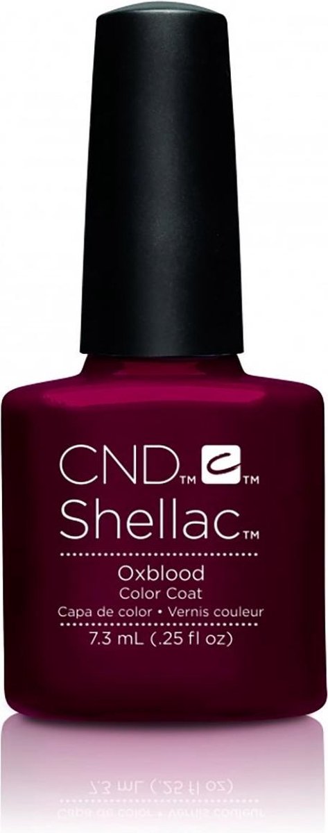 CND - Colour - Shellac - Gellak - Oxblood - 7